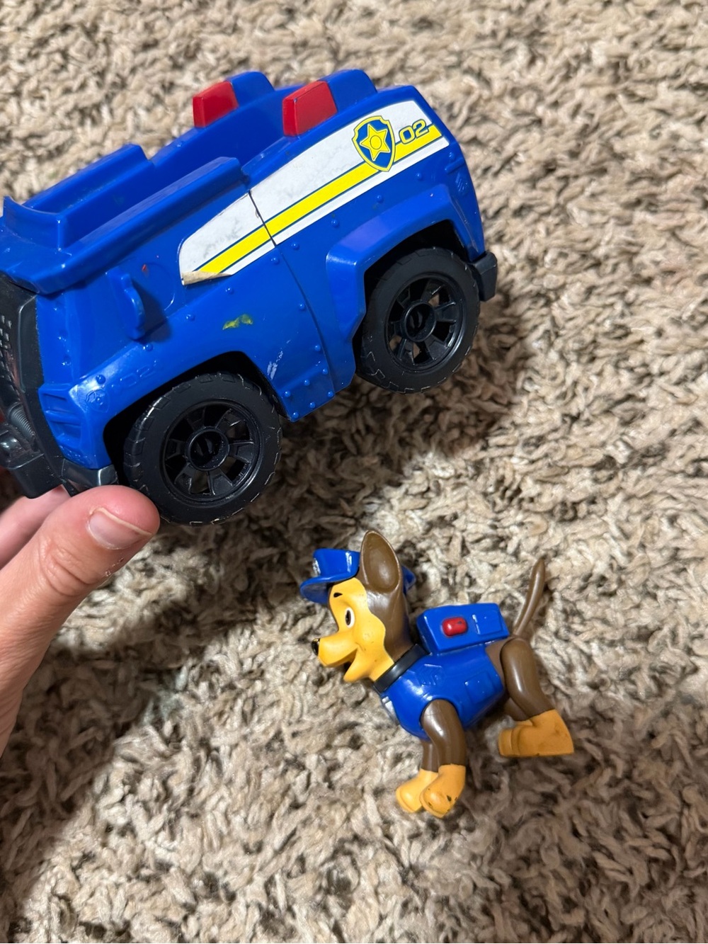 Paw Patrol Chase Blue Police Truck with Chase Figure